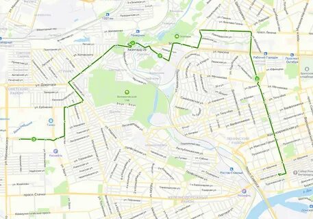 Карта ростова на дону общественный транспорт