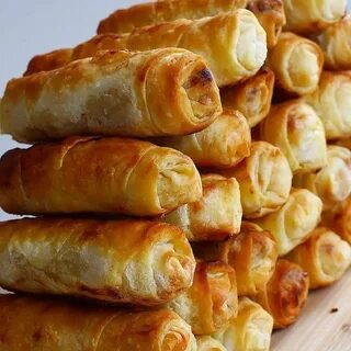 Трубочки с мясом
