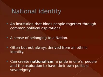 Identity example