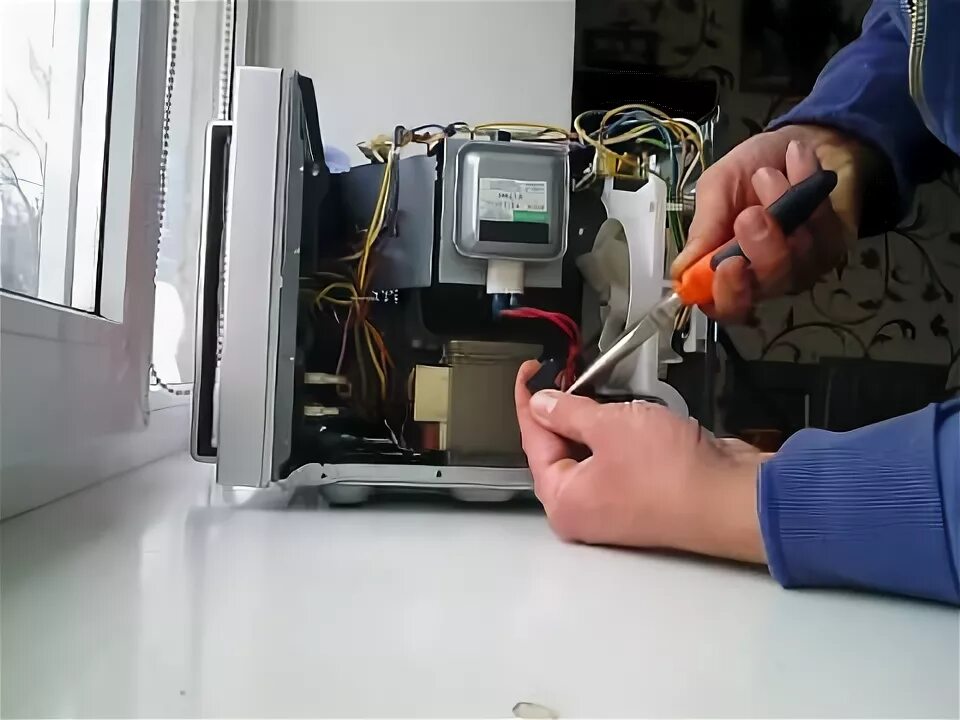 Ремонт микроволновки LG своими руками