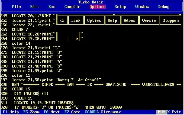 Бейсик и турбо Бейсик. Turbo Basic. Интерпретатор языка Бейсик. Программы на турбо Бейсик. Программа бэк