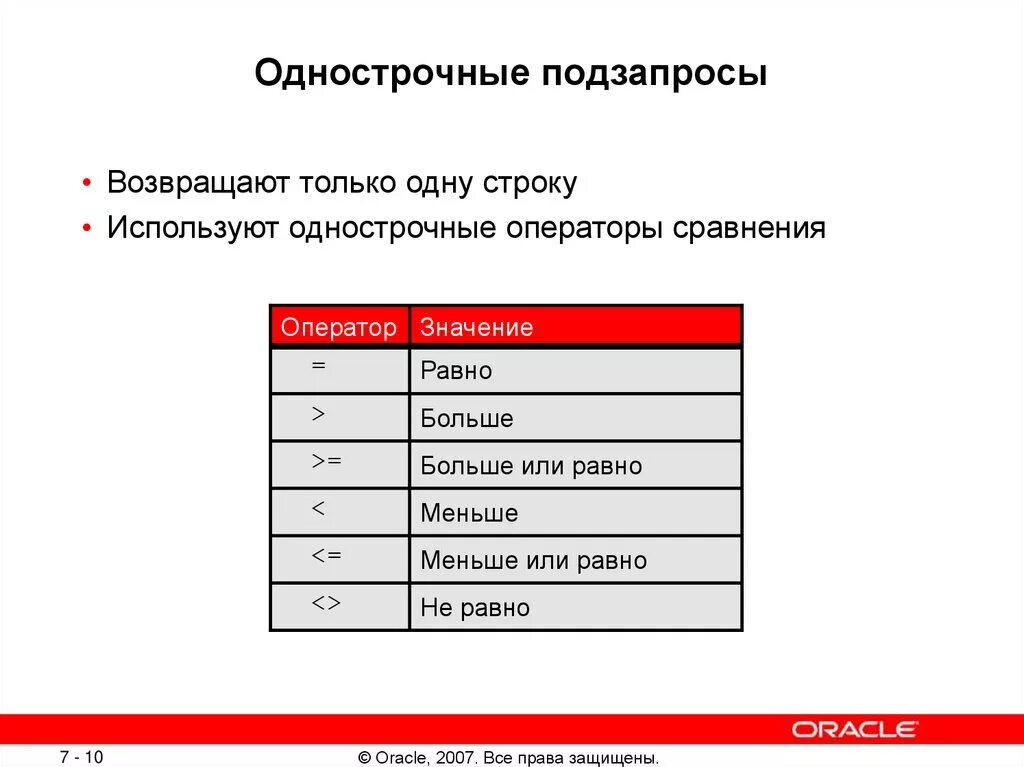Какой символ используется для однострочного комментария