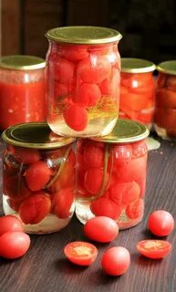 Самые вкусные консервированные помидоры