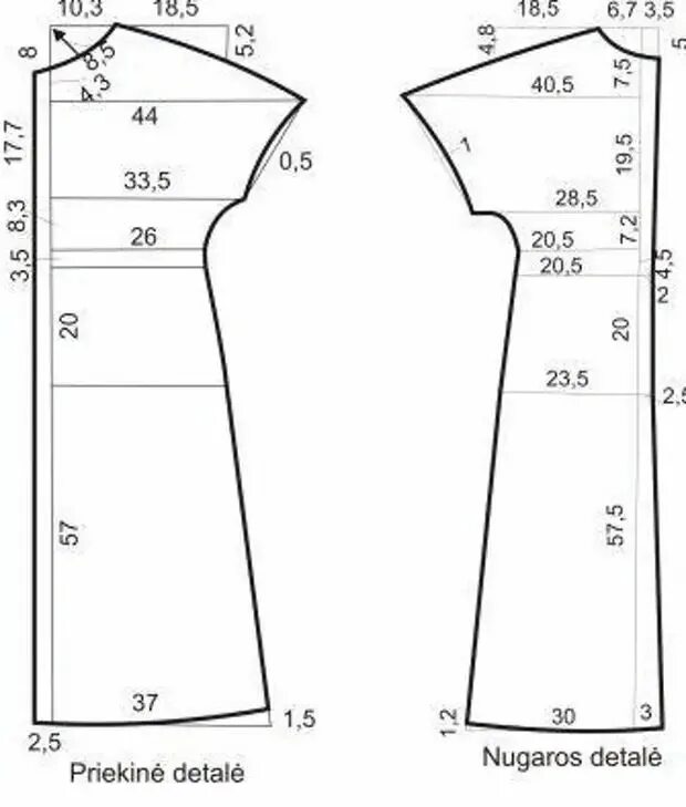 #modelagem, #moda #patrones, #costura, #moldesprontos, #fashions 4EB Выкройка пл