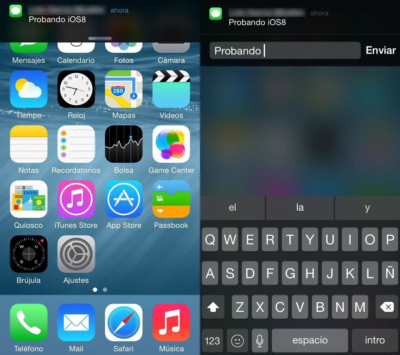 Приложения ios для наушников. Ios 8. уведомление ios. приложение сообщения. быстрые ответы на iphone.