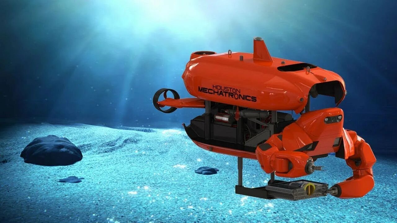 Акванавт робот. Подводный робот ROV. Houston Mechatronics Aquanaut. Подводный робот для исследования.