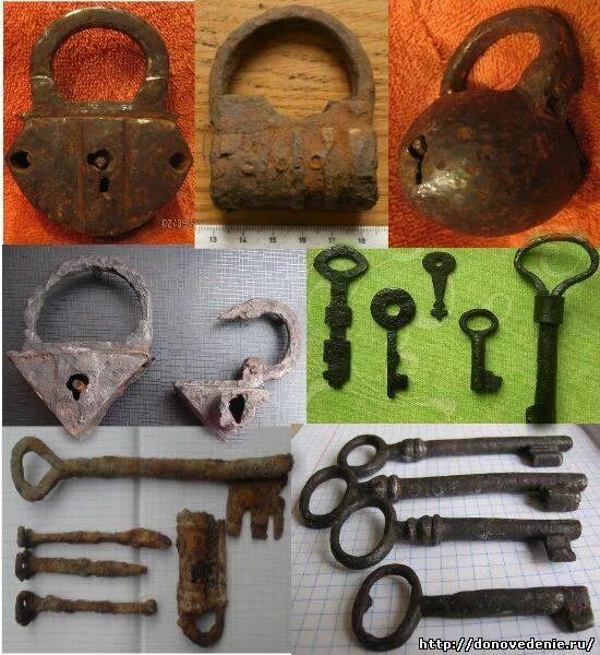первые ключи. средневековые ключи от замков. первые ключи. коллекция старых ключей. антикварный ключ.