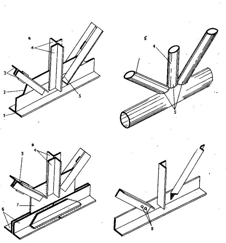 Узел соединения труб. Узел фермы фасонка. Узел соединения раскосов металлической фермы. Узел сварной фермы чертеж. Узел стальной стропильной фермы.