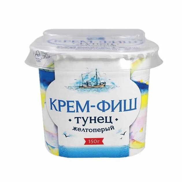 Паста рыбная Крем-фиш горбуша-скумбрия Европром 150гр пл/ст 1/6 Россия - Консерв