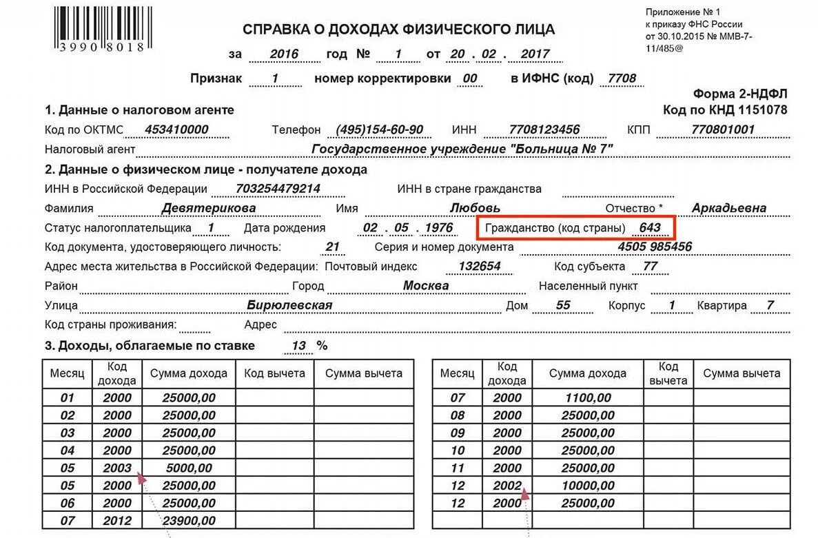 Код гражданина рф. Справки о доходах физического лица по форме 2-НДФЛ. Справка 2 НДФЛ форма для заполнения. Справка о доходах форма 2 НДФЛ. Образец справки 2 НДФЛ новая форма для сотрудников.