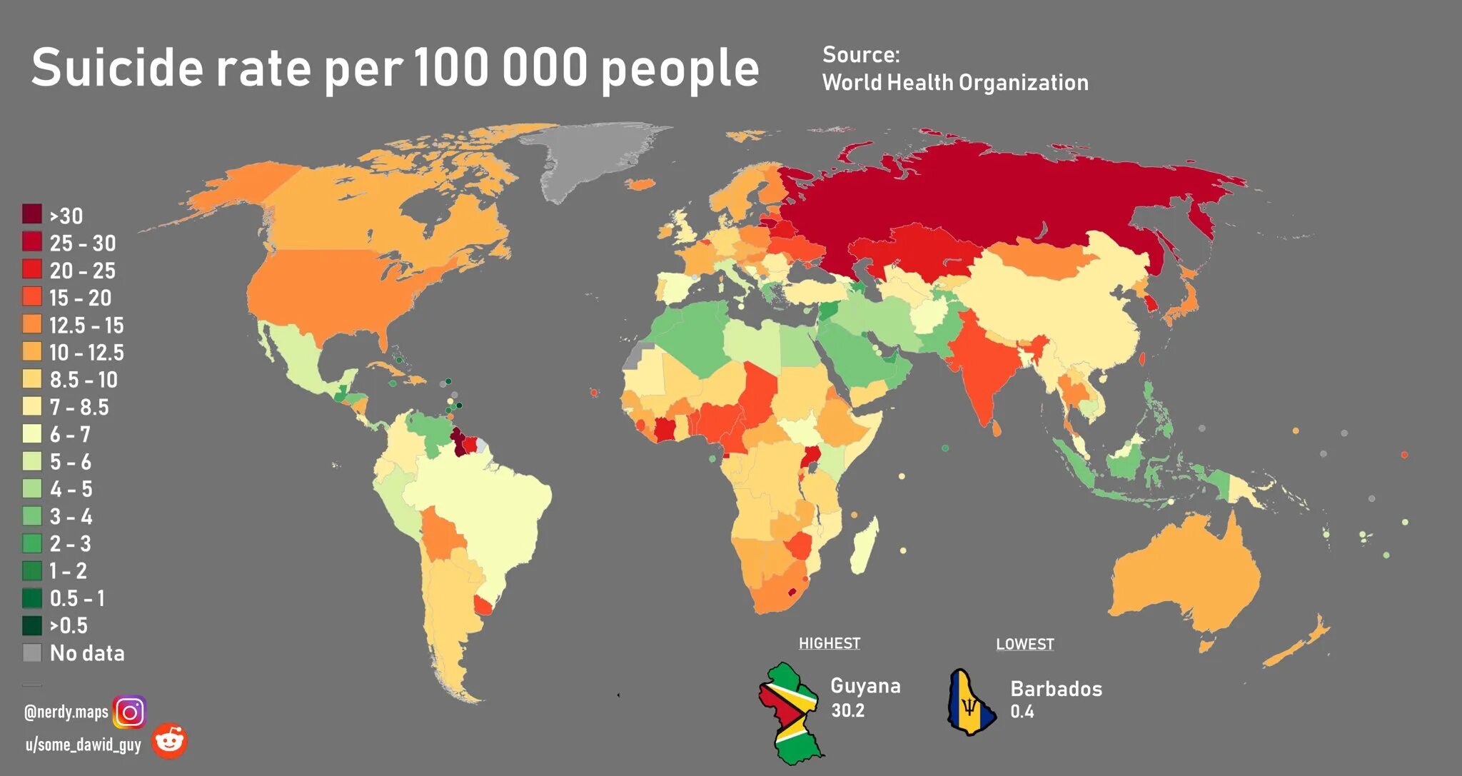 Numbers around the world. Suicide rate. suicide rate by country. suicide rate world. suicide rate by country 2025.