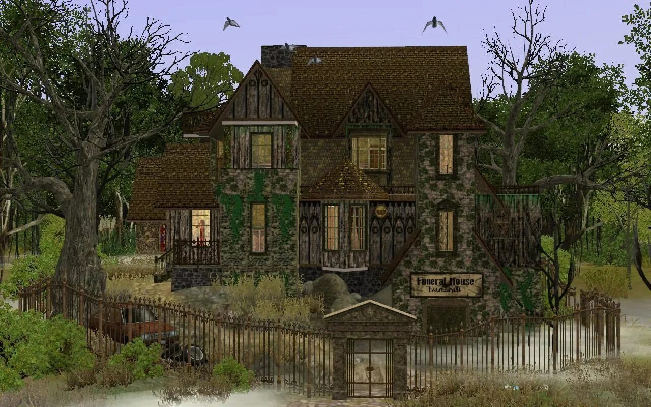 Старый дом для симс 3. SIMS 4 Witch House. Haunted Mansion SIMS 3. Старинные особняки симс 3.