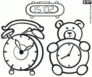 Раскраска часы для детей распечатать Printable jigsaw puzzles to cut out for kids Miscellaneous 26 Coloring Pages Col