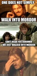 Нельзя просто взять и войти в мордор