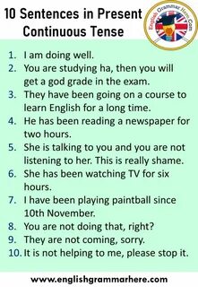 10 sentences