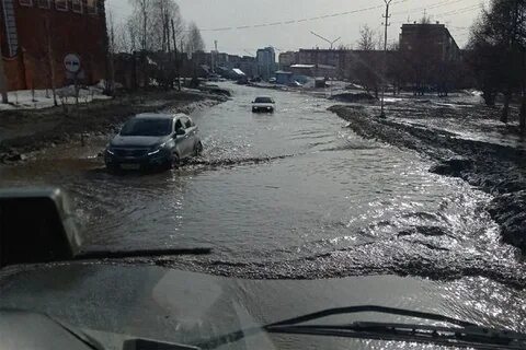 Какие улицы затопило в новом городе орска