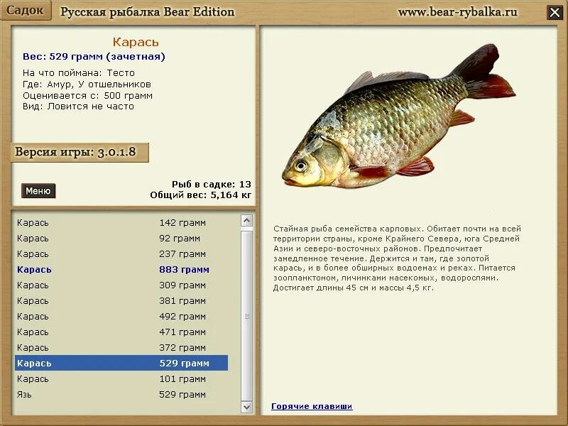 Карась русская рыбалка. Русская рыбалка 3 Bear Edition. Где ловить золотых карасей. Игра одиночная рыбалка 3