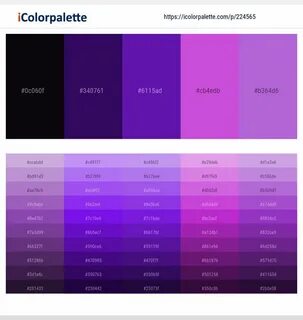 Пурпурный цвет rgb код