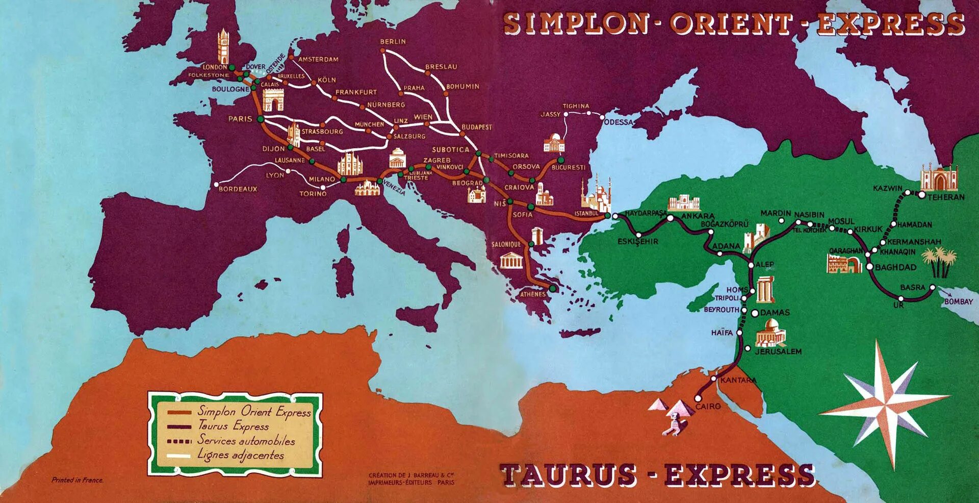 Карта дороги восток. Orient Express Map. Восточный экспресс маршрут. Восточный экспресс поезд карта. Путь восточного экспресса на карте.