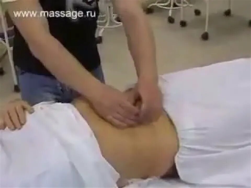 Видео урок массажа живота