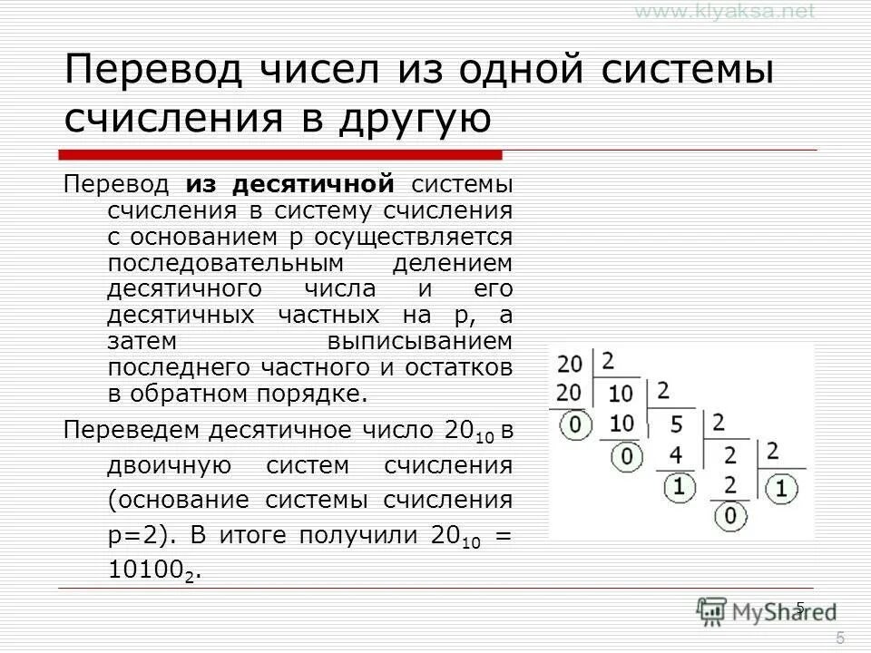 Перевод чисел из одной системы в другую. Перевод чисел из одной системы счисления в другую информатика. Перевод из одной системы счисления в другую примеры. Число из одной системы в другую. Алгоритм перевода числа в другую систему счисления.