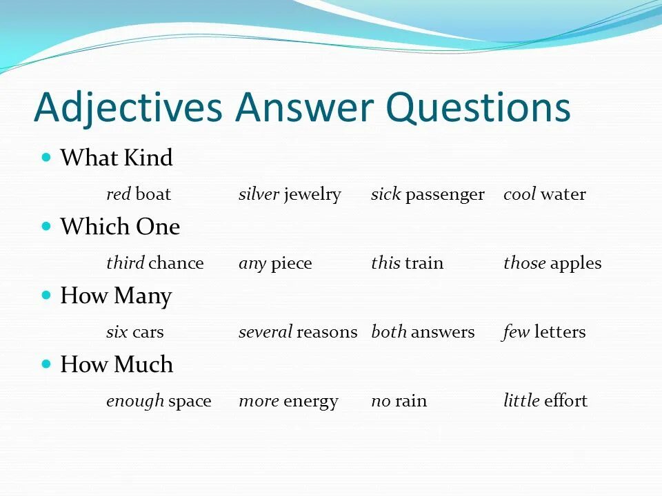 Adjectives. Adjective questions. Quality adjectives. Kind формы. Adjectives прилагательные