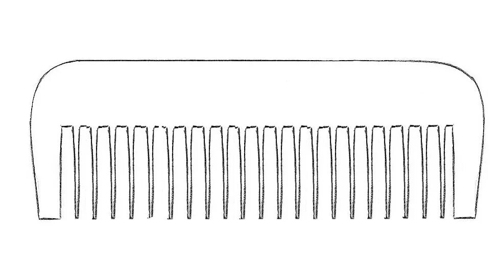 Трафарет Расчески. Расческа без зубчиков. Дорисуй расческе зубчики. Расчески без зубчиков для рисования.