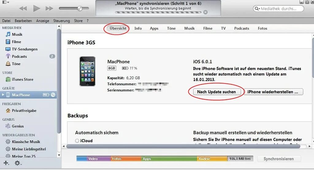 Itunes настройка айфона