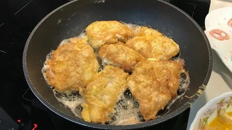 Мясо в яйце и муке