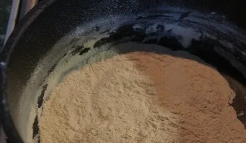 Сколько обжаривать муку