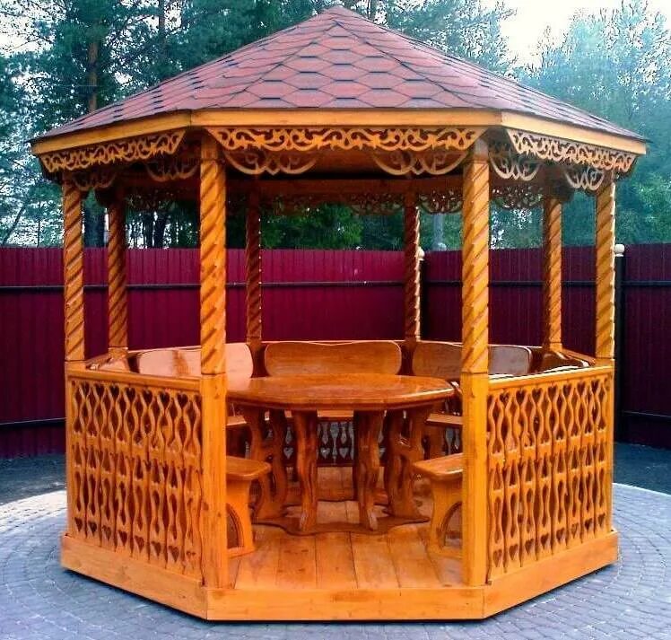 Деревянные шестигранные беседки. Беседка брусовая Gazebos. Беседка шестигранная КСИЛ. Резные беседки. Беседка круглая деревянная.