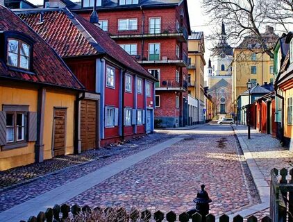 Улочки стокгольма - фото.