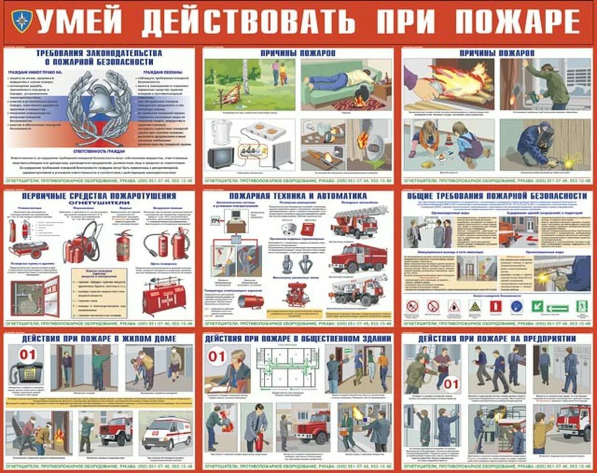 Стеллажи пожарная безопасность. Умей действовать при пожаре. Противопожарные плакаты. Стенд «пожарная безопасность». Умей действовать при пожаре плакаты.