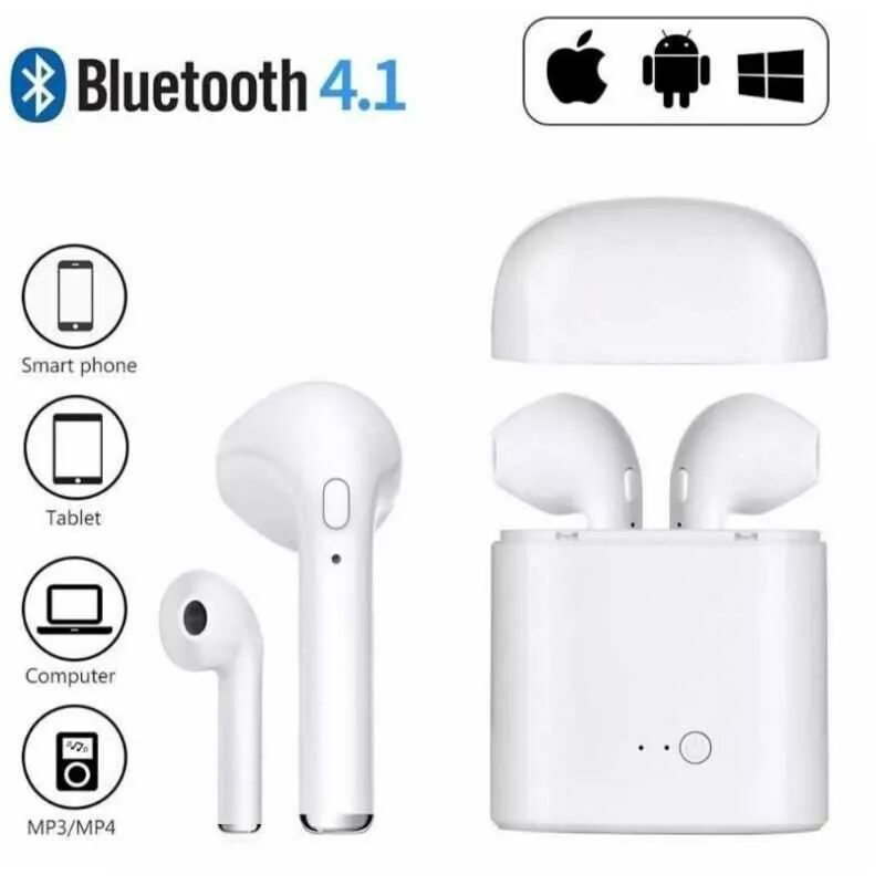 Подключение беспроводных наушников к телефону bluetooth. Беспроводные наушники i7s mini tws, bluetooth наушники. беспроводные наушники айфон i6. беспроводные наушники к хонору 7s. беспроводные наушники на хонор 7 s.