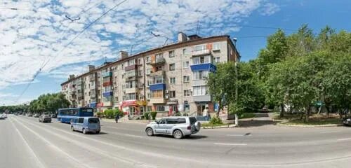 Панорама: Киоск Хлебозавод № 3, булочная, пекарня, ул. Пирогова, 15, Комсомольск