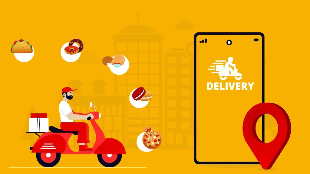 Post delivered. Логотип доставки еды. Food delivery. Food delivery картинка.