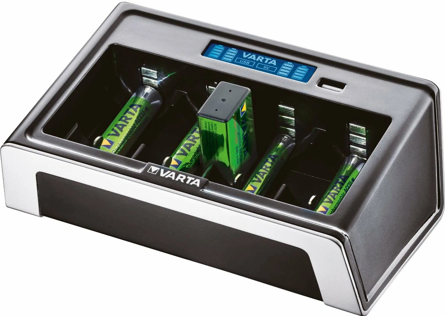 Зарядное устройство для аккумуляторов кроны. Varta lcd universal charger. зарядное устройство varta lcd universal charger. universal charger для 24 aaa, aa, c, d,. зарядка варта для аккумуляторных батареек.