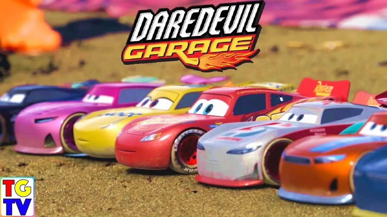 Молния Мак куин, Daredevil Garage Disney cars, Mattel. Cars Daredevil Garage MCQUEEN. Disney Pixar cars Daredevil Garage all Episodes. Cars Daredevil Garage Mattel редкие.