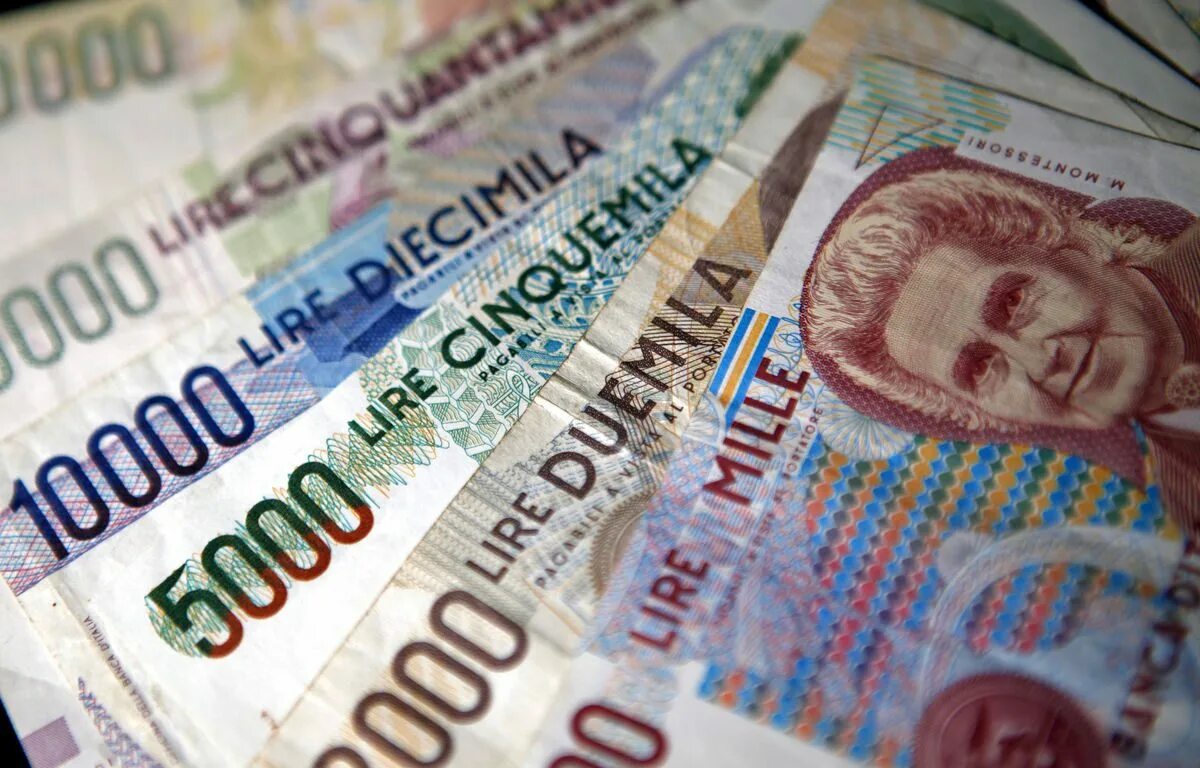La lira. La lira. La lira. География на купюрах. 4 лиры в евро.