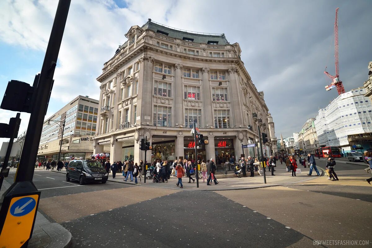 Oxford street shops