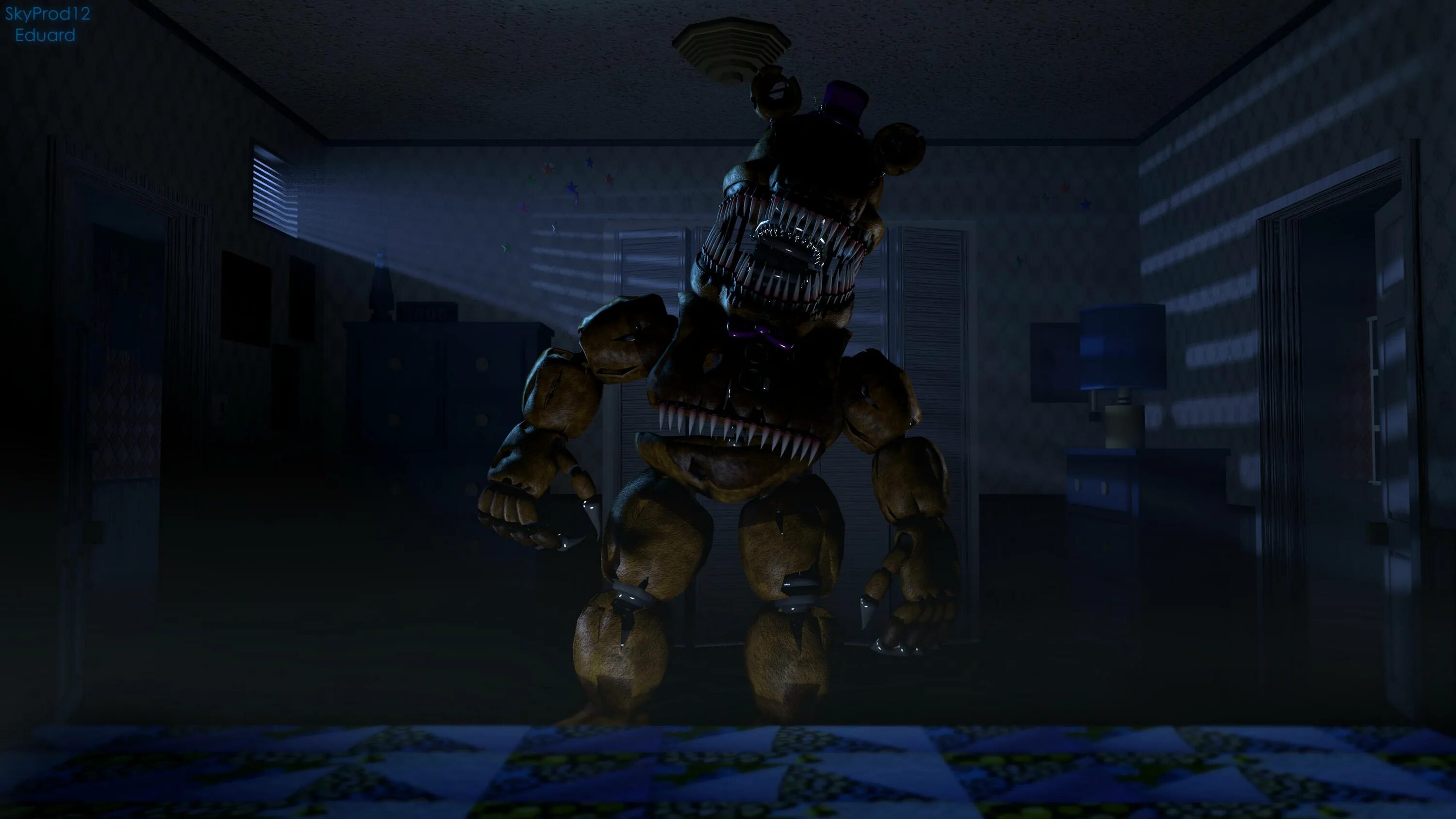 ФНАФ 4. Игра five nights at freddys 4