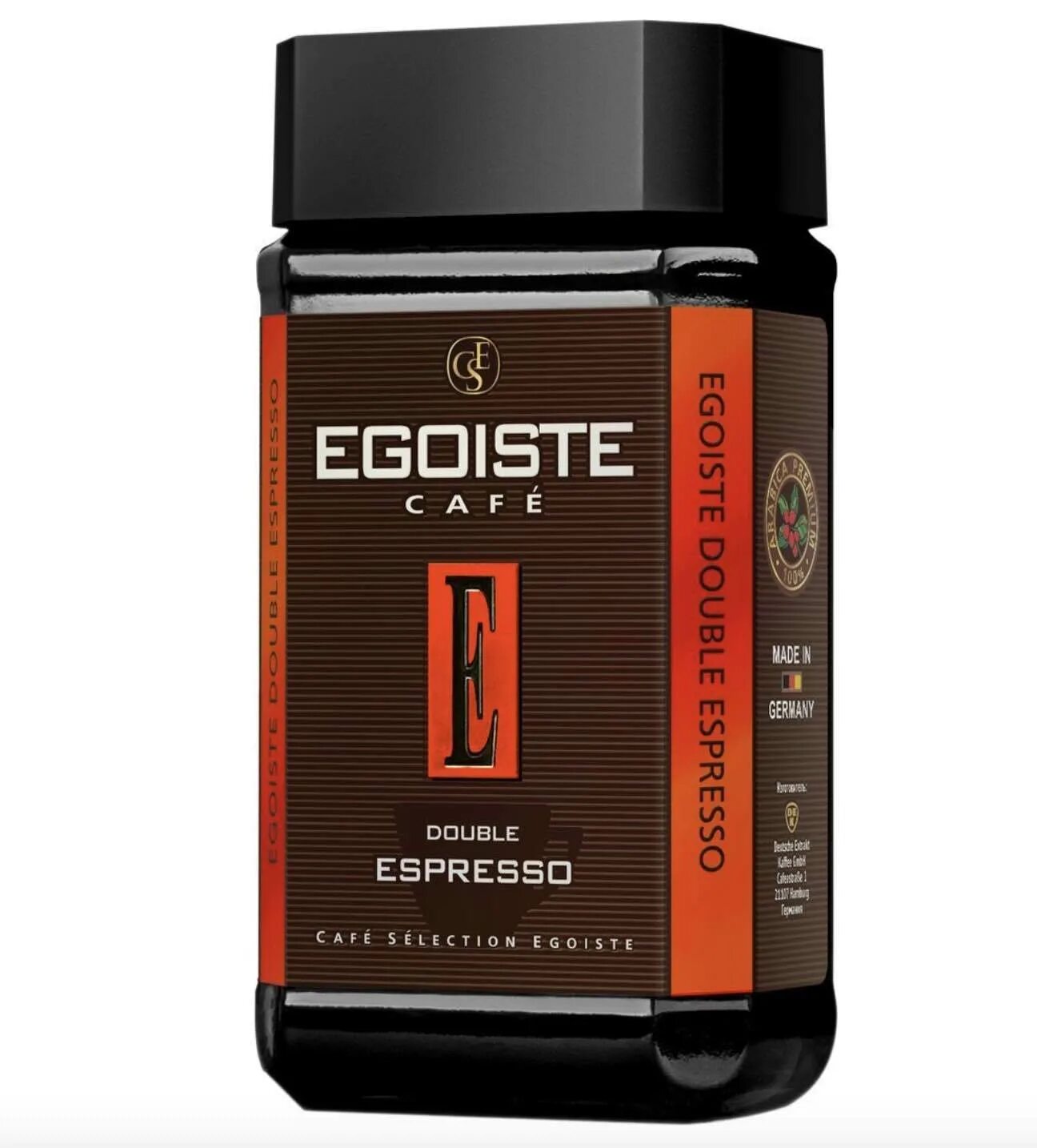 Эспрессо цена. Egoiste Double Espresso. Egoiste Double Espresso кофе растворимый 100г. Egoiste Double Espresso 100x12 Freeze Jar. Кофе Egoistе Double Espresso 100г сублимир.ст/б.
