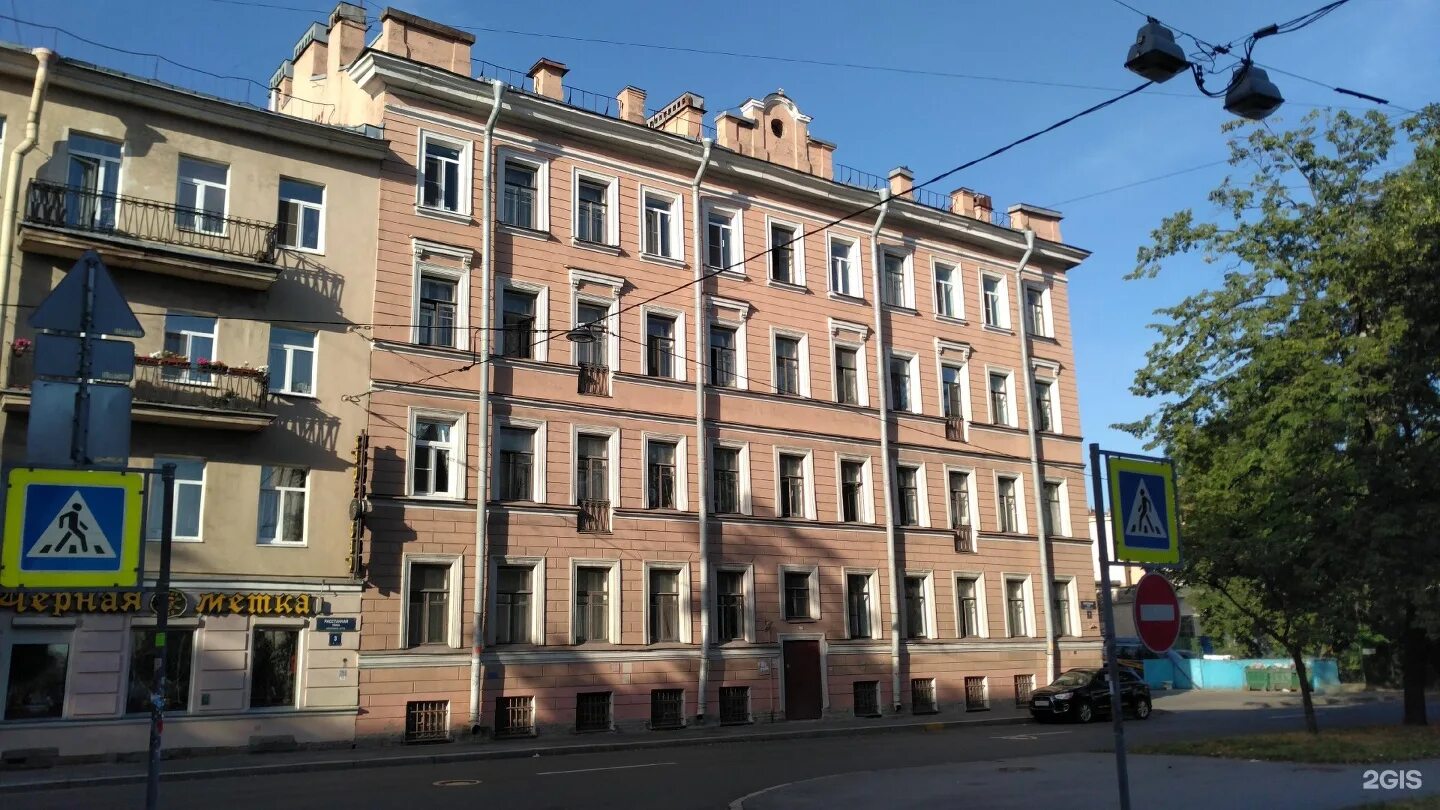 Санкт-Петербург, улица Расстанная дом 3. многоквартирный дом