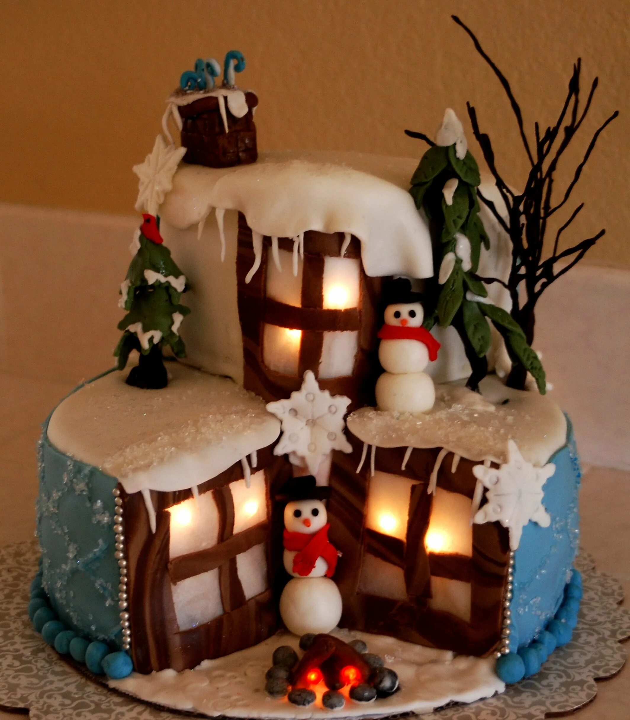 Snow cake