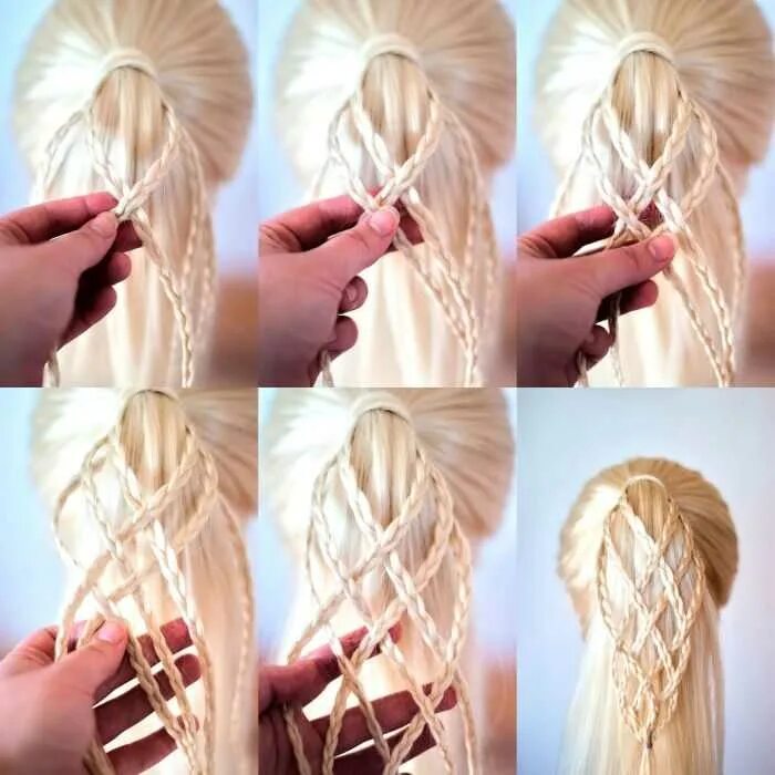 Показать видео как плести. Красивые косы пошагово. Плетение кос пошагово. Красивые косички пошаговое плетение. Легкие красивые косы.