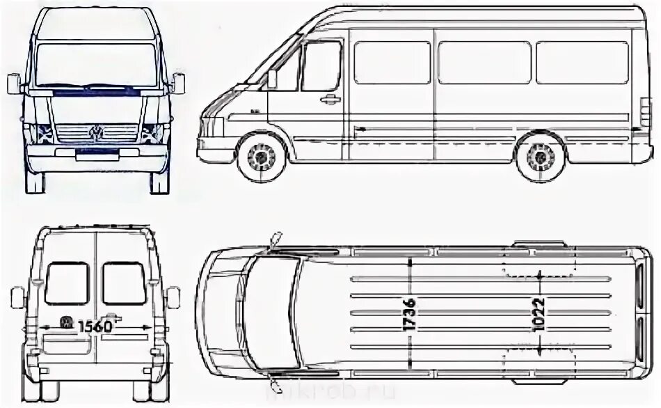 Схемы спринтер классик. Спринтер 901 чертеж. Габариты Мерседес Бенц т1. Mercedes-Benz Sprinter 311 габариты. Фольксваген ЛТ 1 габариты.