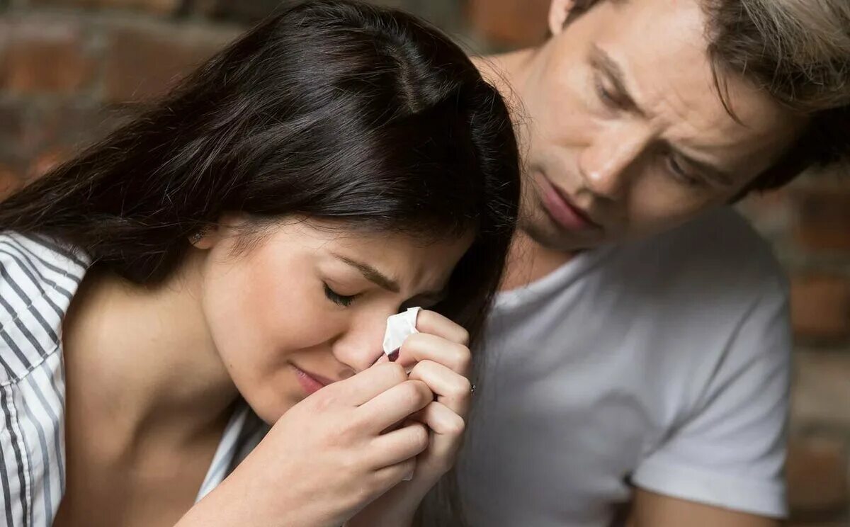 First time crying. First time crying