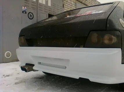 Задний бампер ваз 2114