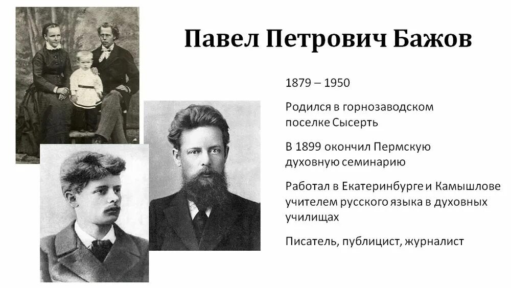 Бажов 145 лет