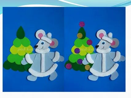 Технология поделки на новый год
